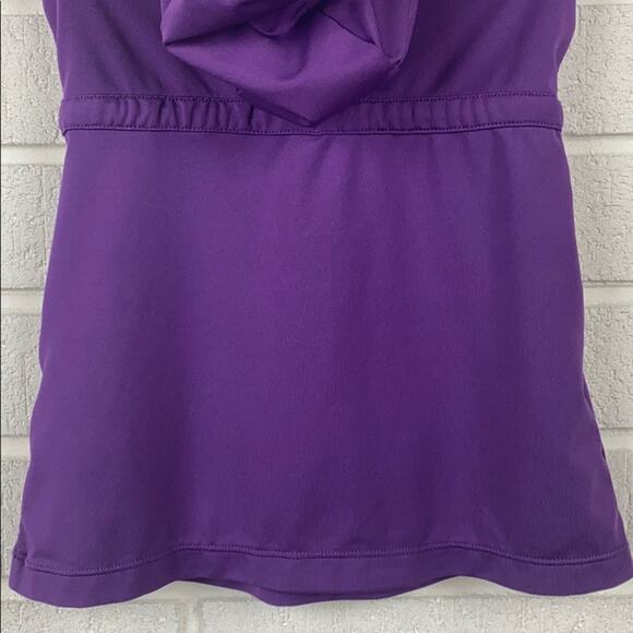 REI Infant Girls Purple Hooded Dress Size 12 Months - Picture 6 of 8